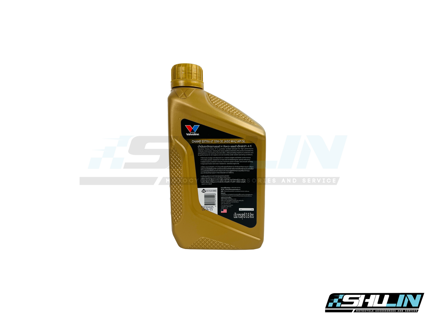 น้ำมัน Valvoline CHAMP EXTRA 4T 10W-30 0.8L