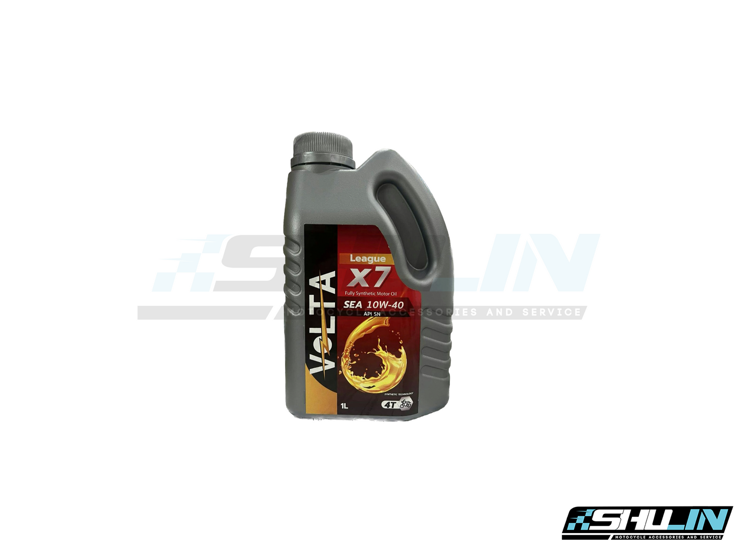 น้ำมัน Volta League X7 Fully Synthetic 4T SEA 10W-40 1L