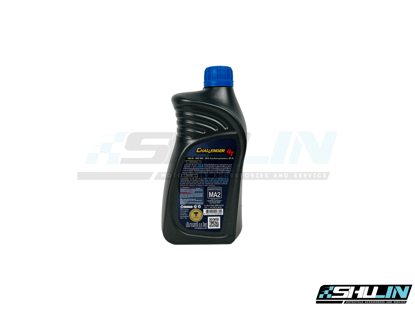น้ำมัน PTT รุ่น Challenger 4T (หัวฉีด) 10W-30 0.8L (ลัง)