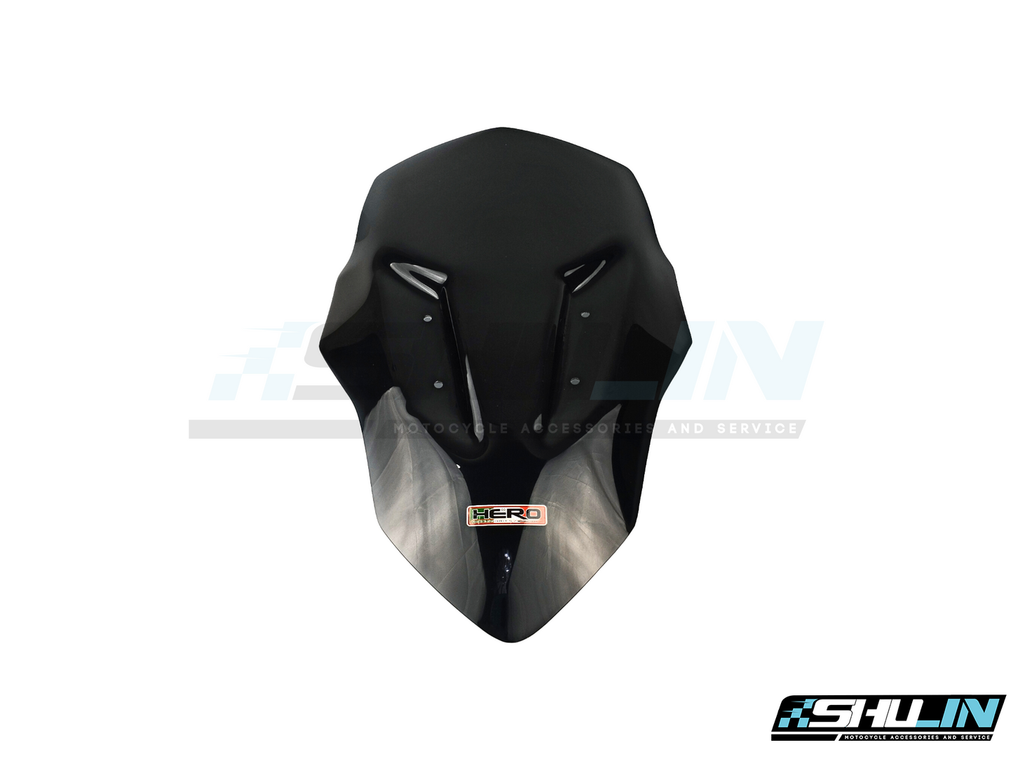 ชิวหน้า SIX-SPEED รุ่น HERO สีดำ