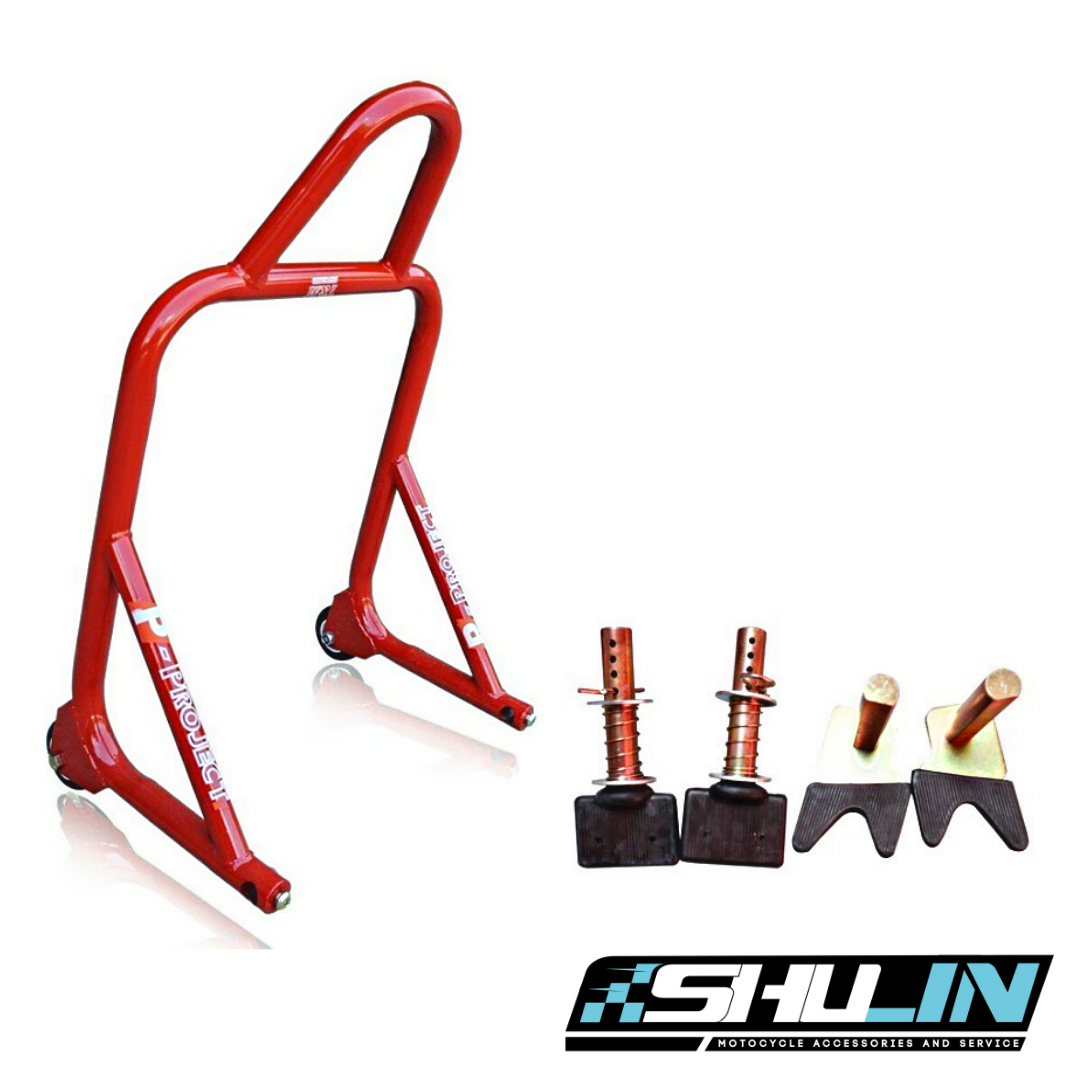 สแตนด์ตั้งรถยกหลัง ทนทาน มีสีให้เลือก แดง / ดำ