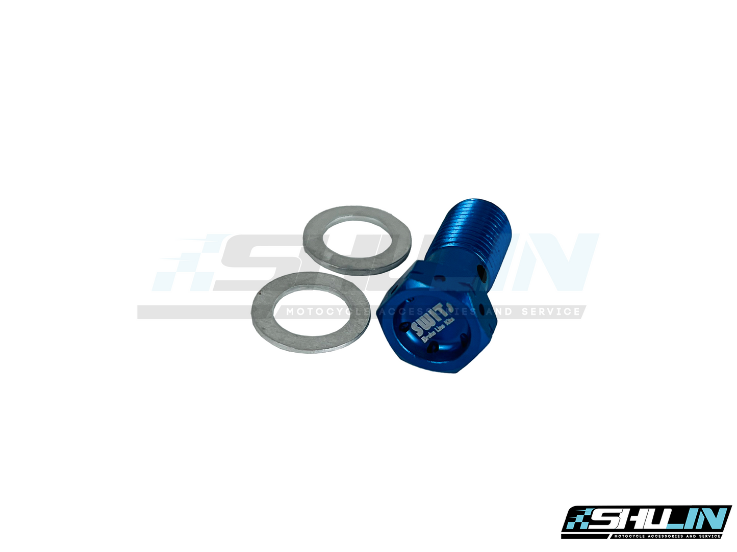 น็อตน้ำมันเบรค (ตัวสั้น) - เกลียวละเอียด