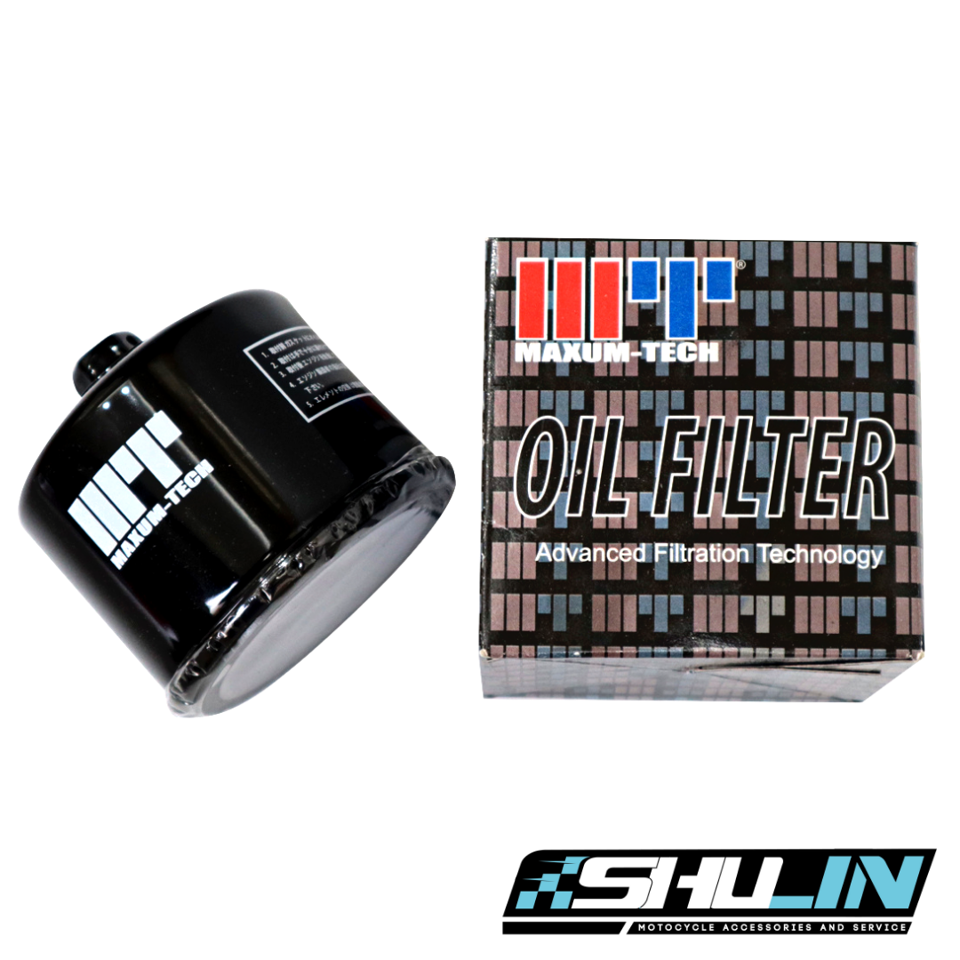 ไส้กรองน้ำมันเครื่อง MAXUM-TECH รุ่น Royal Enfield 650 Interceptor'19 (60-MT001S)