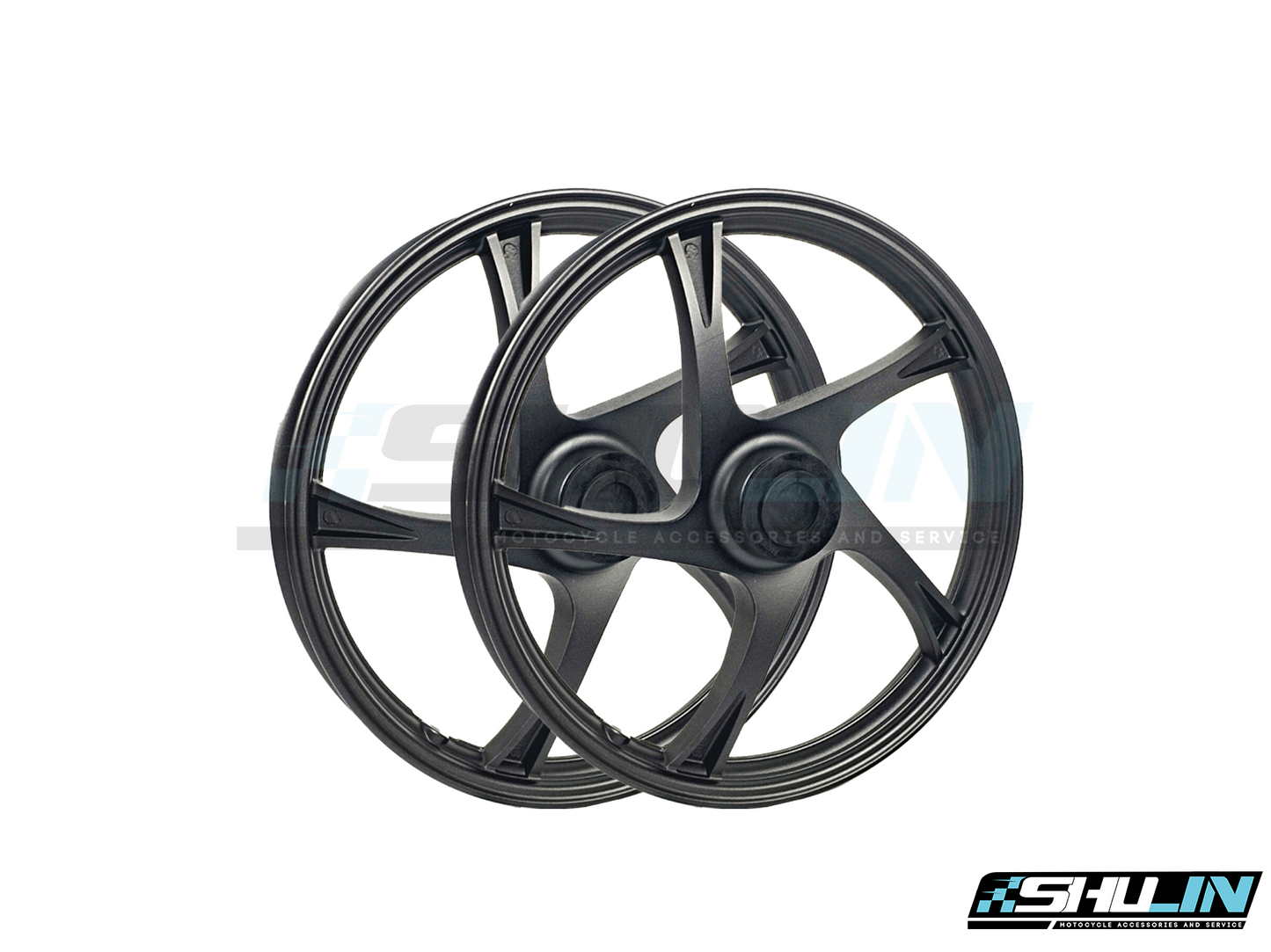 ล้อแม็ก HOYA (Racing HL) รุ่น MIO ขนาด 14" - BLACK (017049)