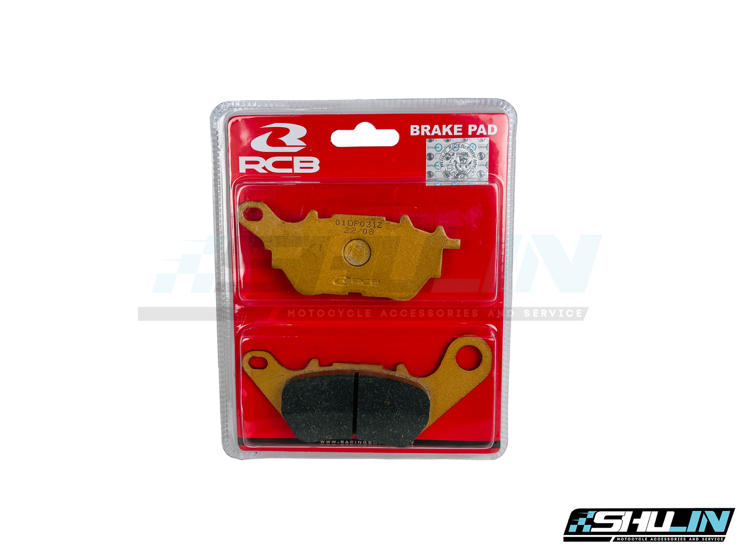 ผ้าเบรค RCB ceramic Gold S Series Yamaha XMAX 300 2017-23, R3