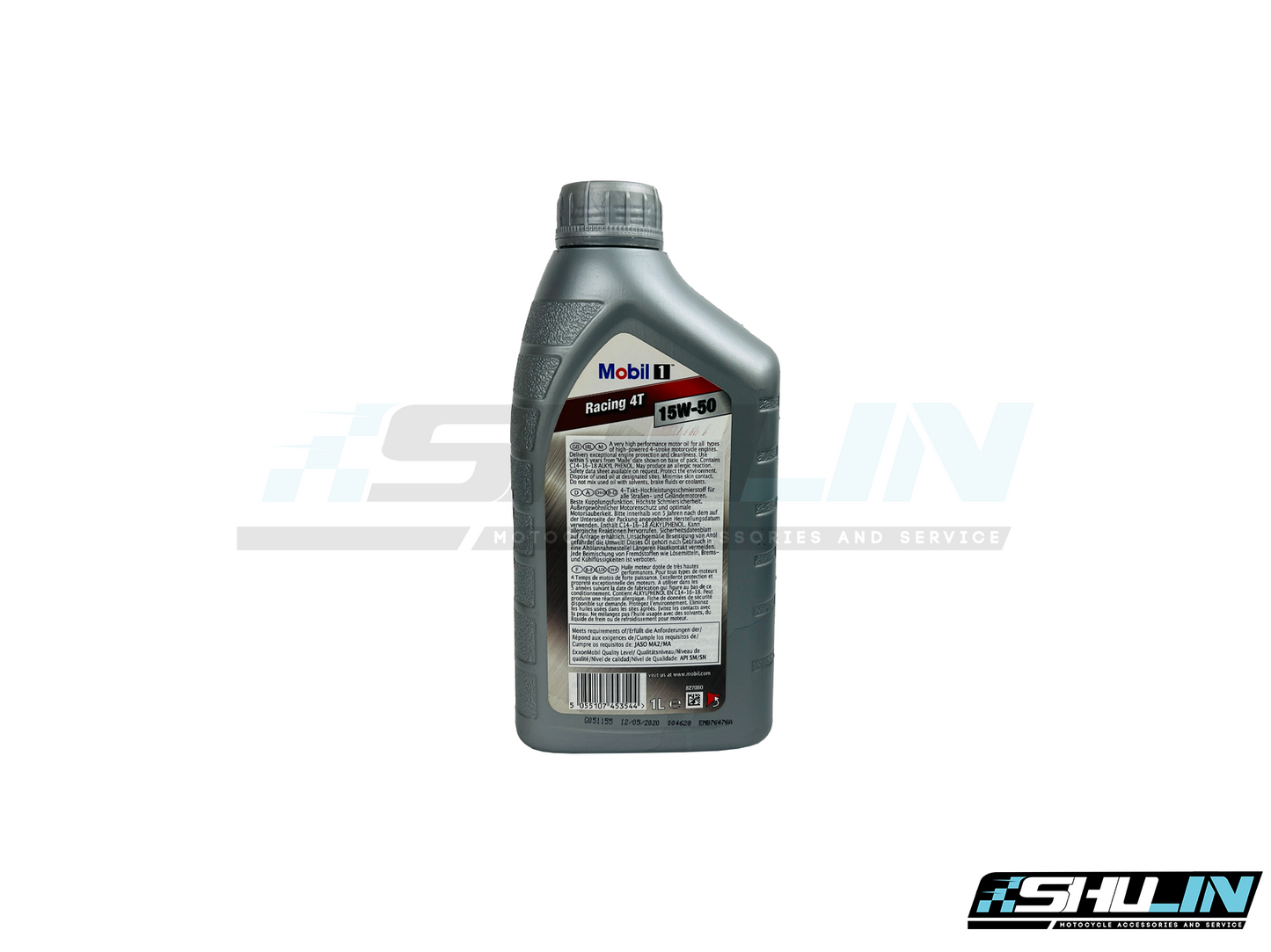 น้ำมันเครื่อง MOBIL RACING 4T 15W50 สังเคราะห์แท้ 100% ขนาด 1 ลิตร