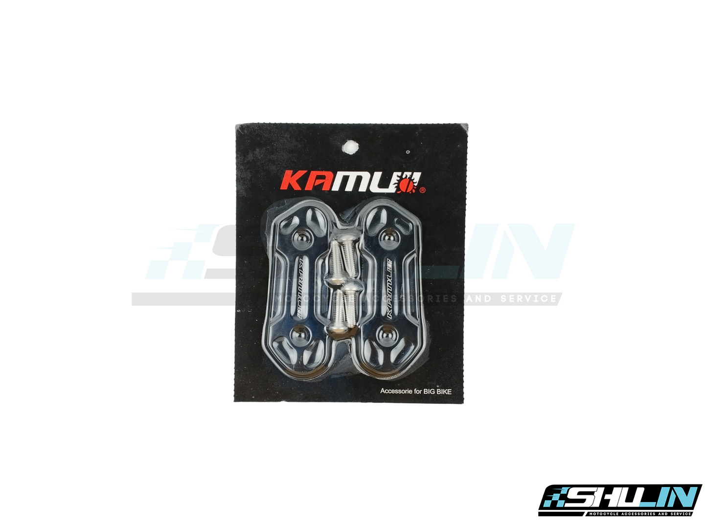 แผ่นปิดรูกระจก ยี่ห้อ KAMUI ใช้สำหรับรถจักรยานยนต์