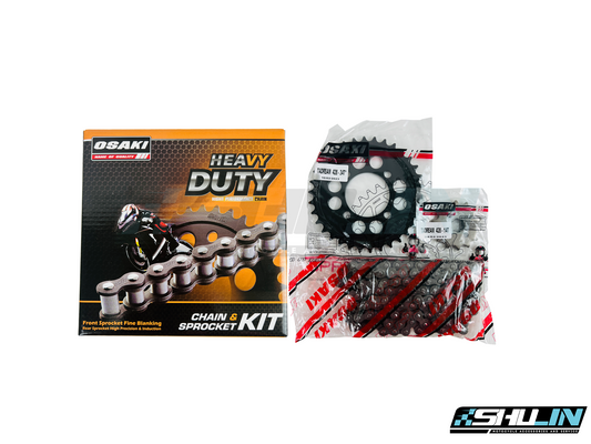 โซ่สเตอร์ชุด OSAKI,HEAVY DREAM,W100 TAC