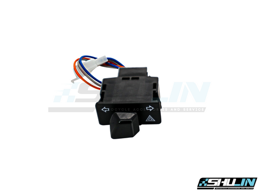 สวิทซ์ไฟเลี้ยวพร้อมไฟผ่าหมาก ใช้สำหรับรถจักรยานยนต์