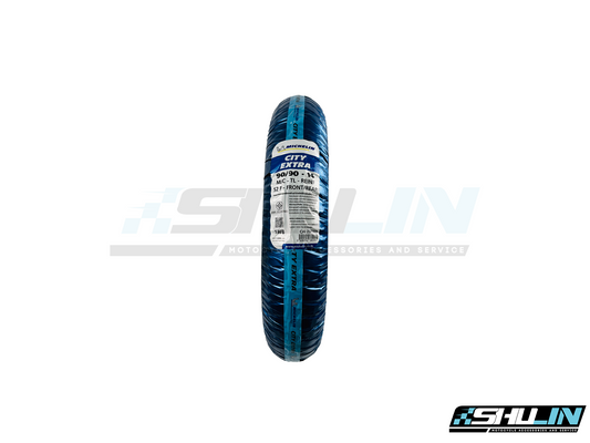 ยางเรเดียล MICHELIN (CITY EXTRA) 90/90-14 (M/C - TL - REINF) FRONT/REAR 52P