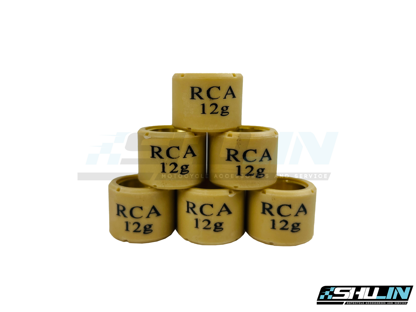 ตุ้มแต่งขาว CLI125I,STEP,PCX  (6 เม็ด)