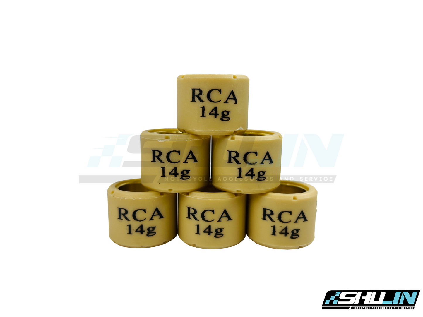 ตุ้มแต่งขาว CLI125I,STEP,PCX  (6 เม็ด)