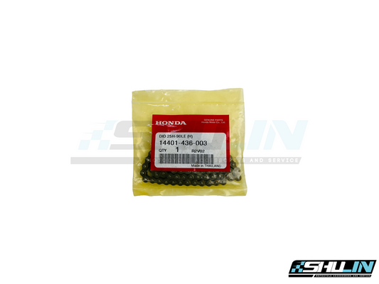 โซ่ราวลิ้น HONDA แท้ (90 ข้อ) WAVE110 คาร์บู/WAVE110i หัวฉีด DREAM110i/DREAM SUPER CUB (14401-436-003)