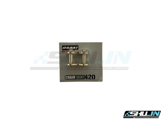 ข้อต่อโซ่ OSAKI (420) ชุบเงิน