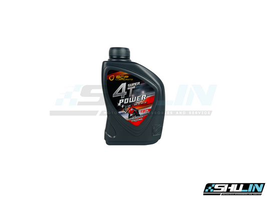 น้ำมัน BCP (สำหรับหัวฉีดและคาร์บู) รุ่น 4T SUPER POWER SAE 40 0.8L