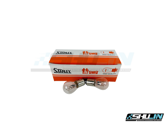 หลอดไฟท้าย STANLEY A4873 12V 18/5W (1 กล่อง 10 หลอด)