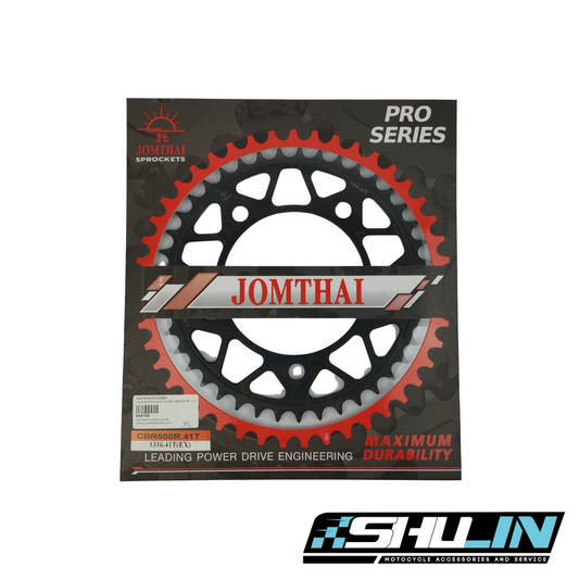 สเตอร์หลัง SUN กล่องดำ (520EX) รุ่น CBR500R - 41T BLACK (044785)