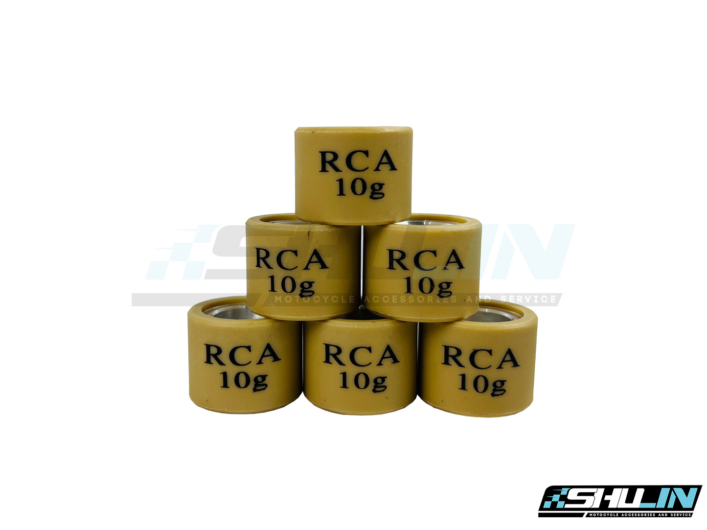 ตุ้มแต่งขาว CLI125I,STEP,PCX  (6 เม็ด)