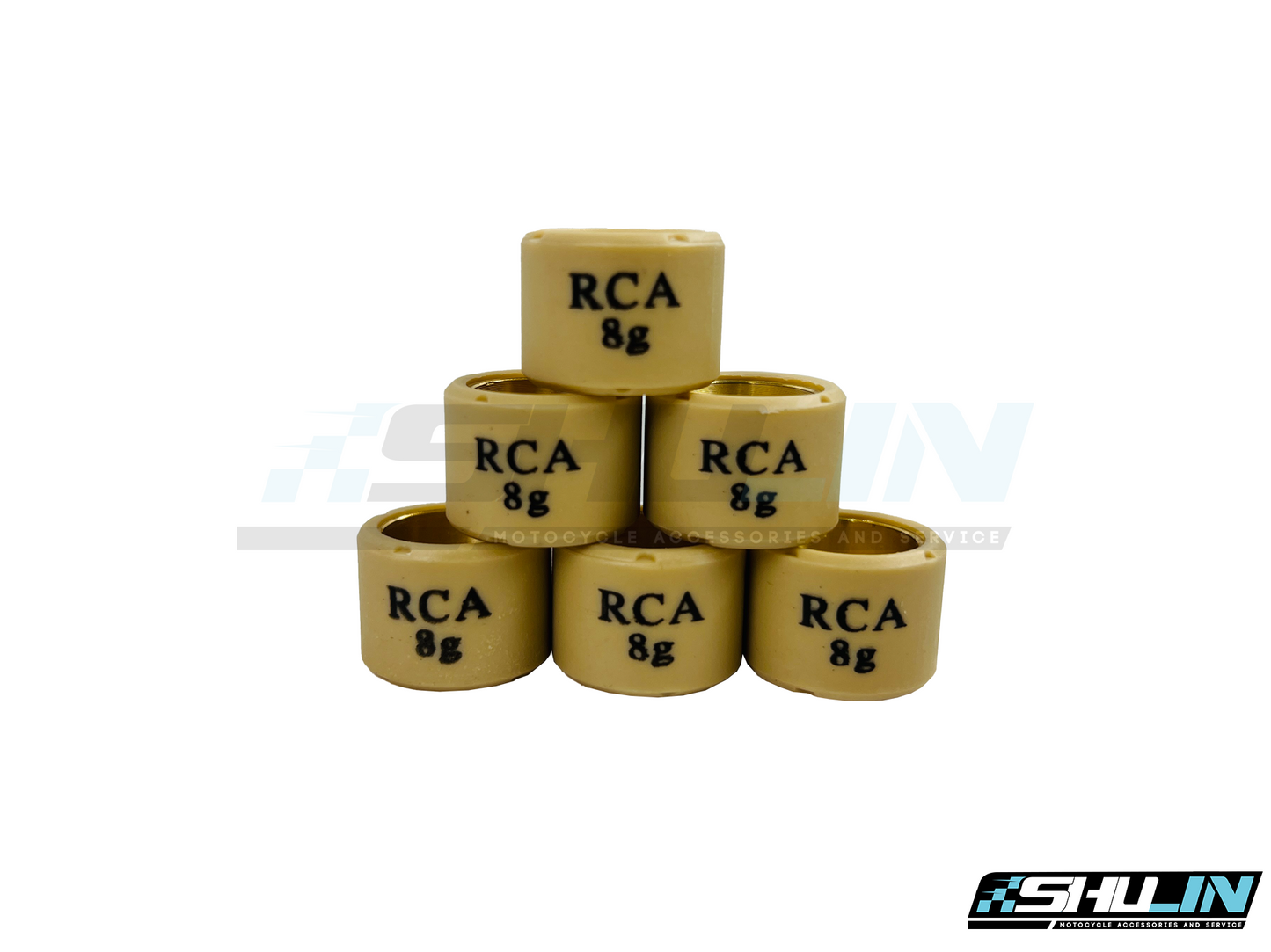 ตุ้มแต่งขาว CLI125I,STEP,PCX  (6 เม็ด)